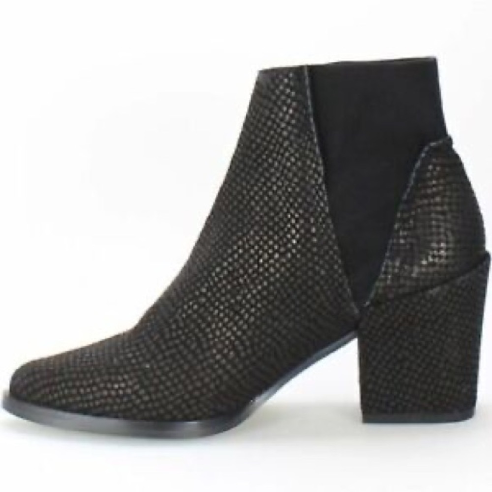 Snakeskin Bootie